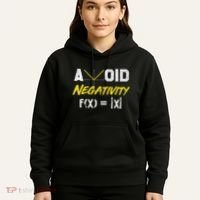 Avoid Negativity Funny Math Pun Equation Hoodie thumb 5
