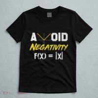 Avoid Negativity Funny Math Pun Equation T-Shirt thumb 5