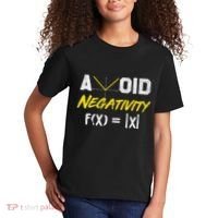 Avoid Negativity Funny Math Pun Equation Kids T-Shirt thumb 2