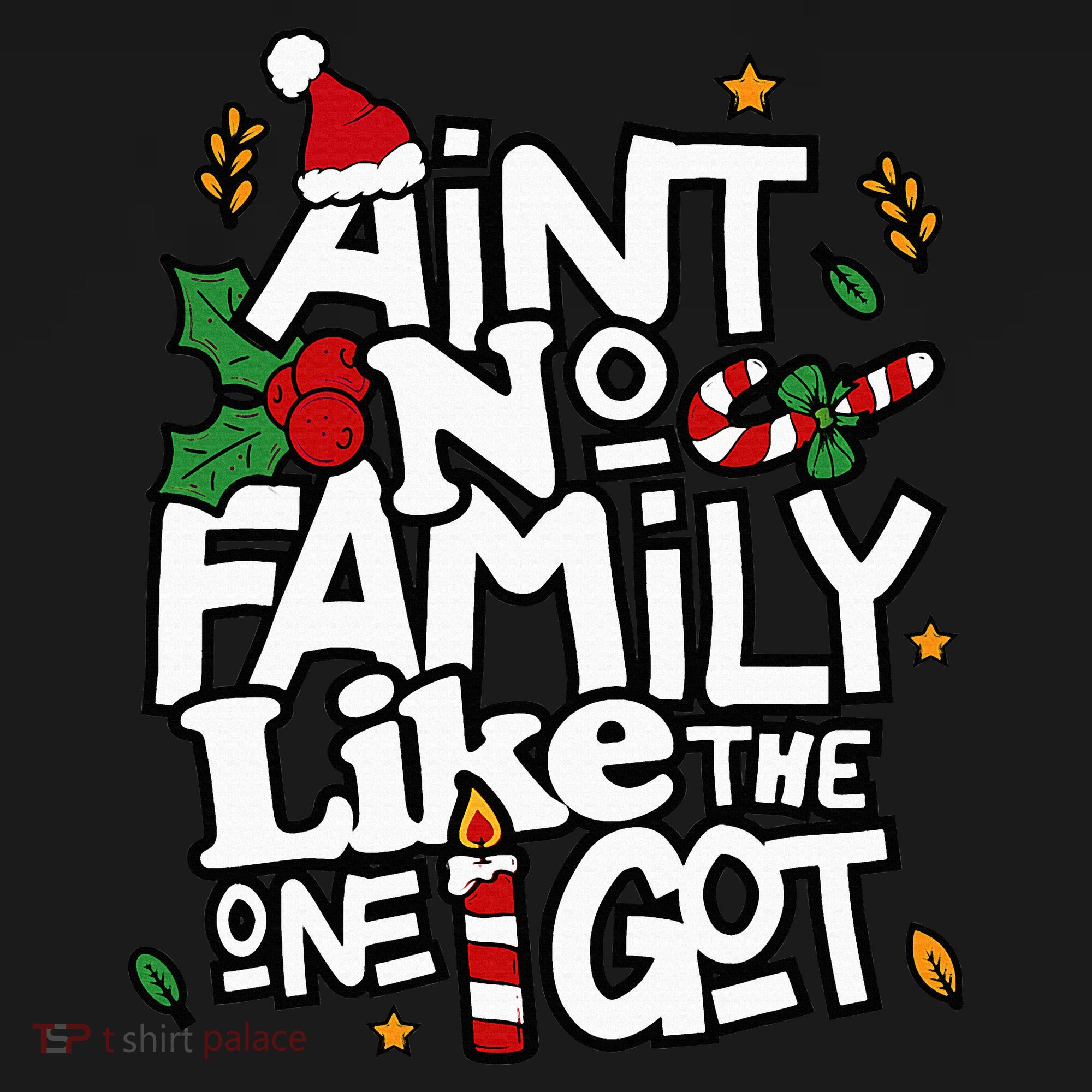 AinT No Family Like The One I Got Matching Family Christmas T-Shirt