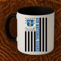 Air National Guard American Flag Gift Coffee Mug thumb 2