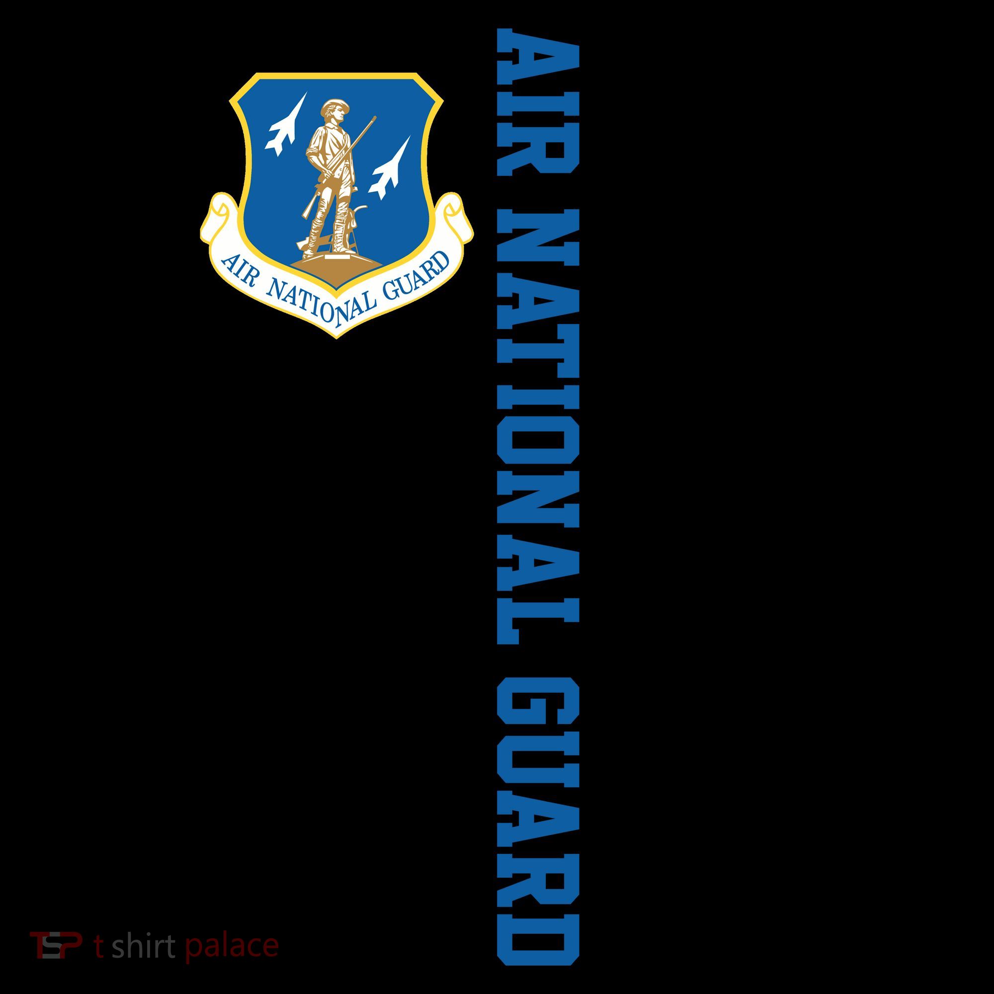 Air National Guard American Flag Gift Coffee Mug
