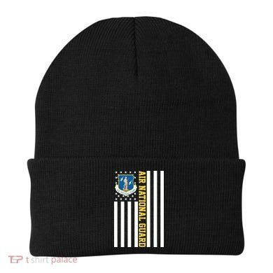 Air National Guard American Flag Gift Beanie