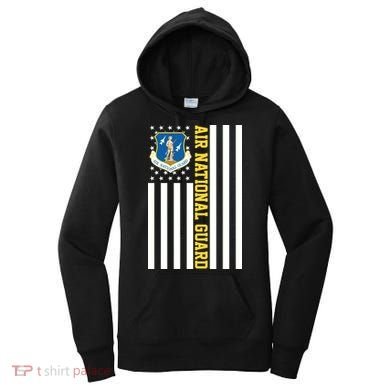 Air National Guard American Flag Gift Women's Hoodie