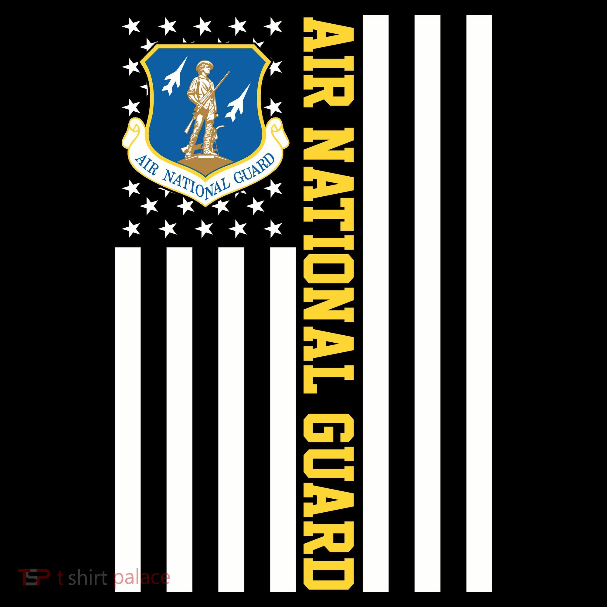 Air National Guard American Flag Gift Women's Hoodie