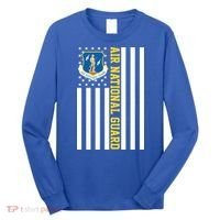 Air National Guard American Flag Gift Long Sleeve Shirt thumb 0
