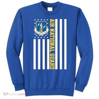 Air National Guard American Flag Gift Sweatshirt