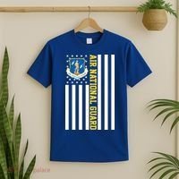Air National Guard American Flag Gift T-Shirt thumb 2