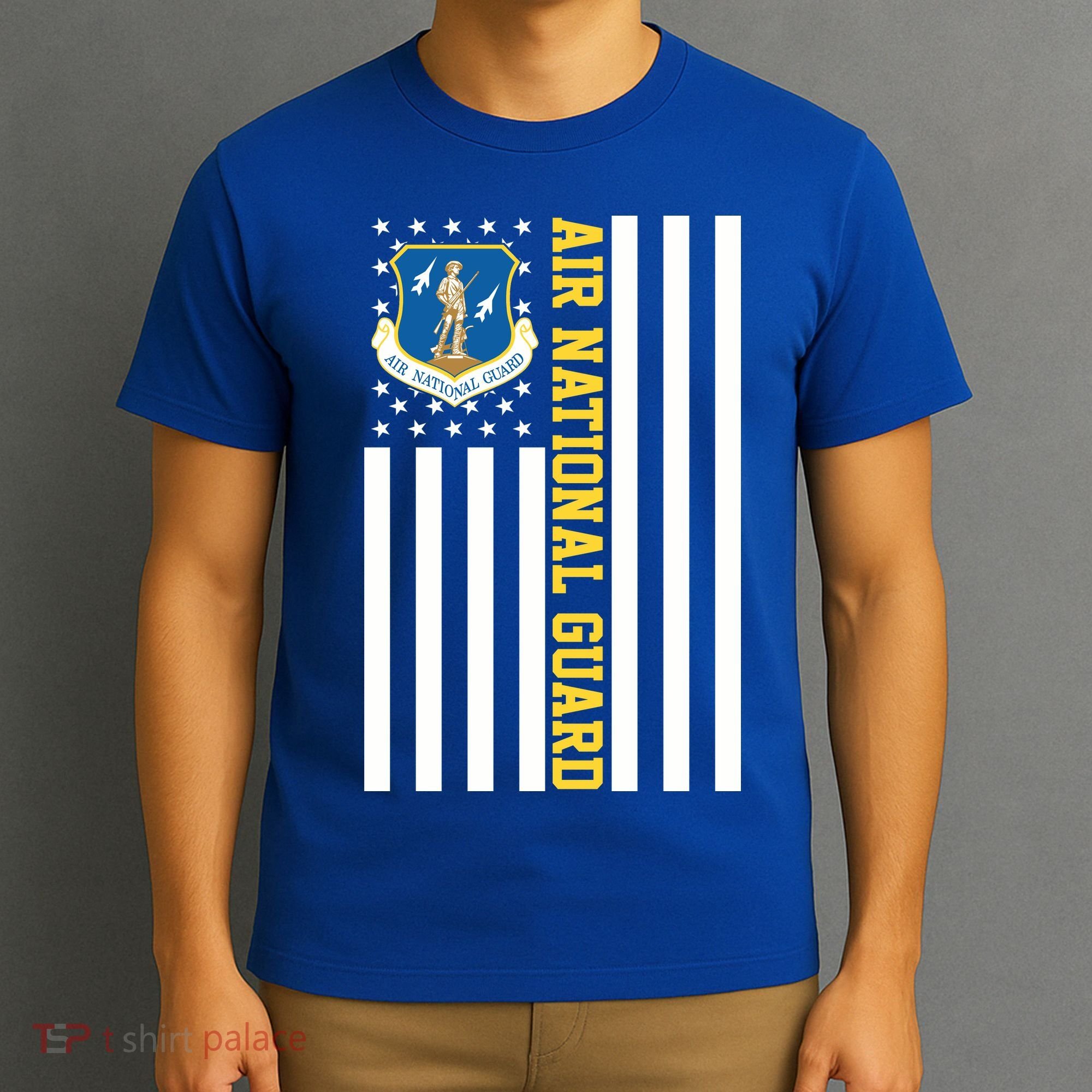 Air National Guard American Flag Gift T-Shirt