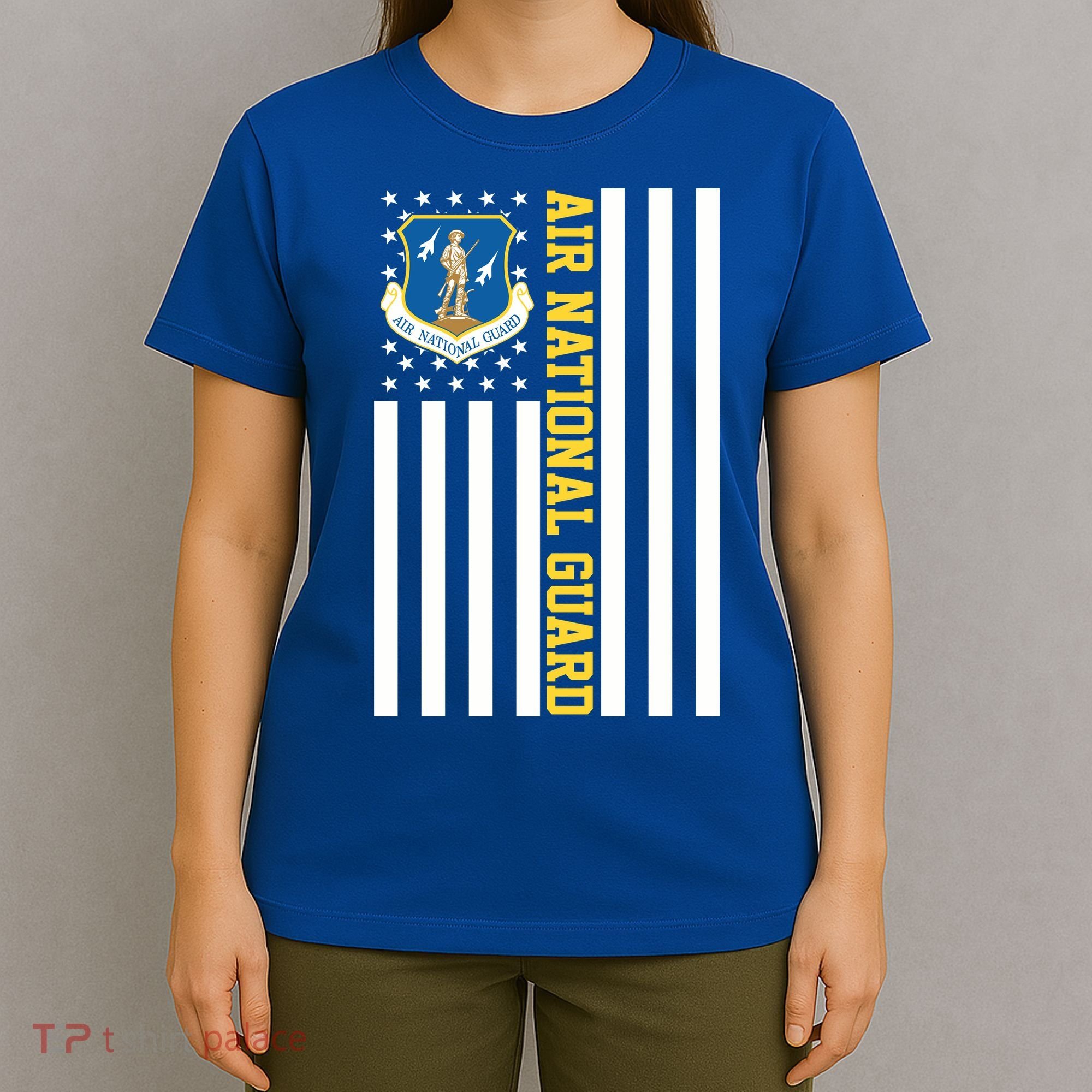 Air National Guard American Flag Gift T-Shirt