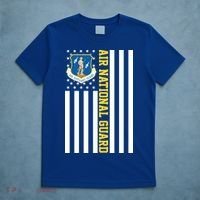 Air National Guard American Flag Gift T-Shirt thumb 5