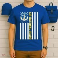 Air National Guard American Flag Gift T-Shirt thumb 6