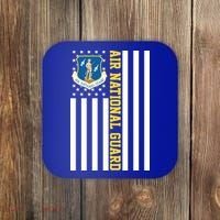 Air National Guard American Flag Gift Coaster thumb 0