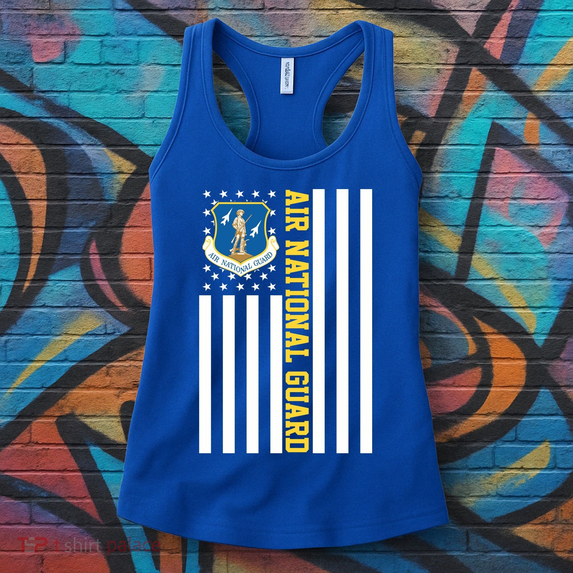 Air National Guard American Flag Gift Women's Tank Top