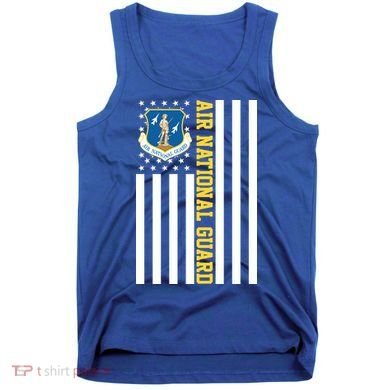 Air National Guard American Flag Gift Tank Top