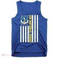 Air National Guard American Flag Gift Tank Top thumb 0