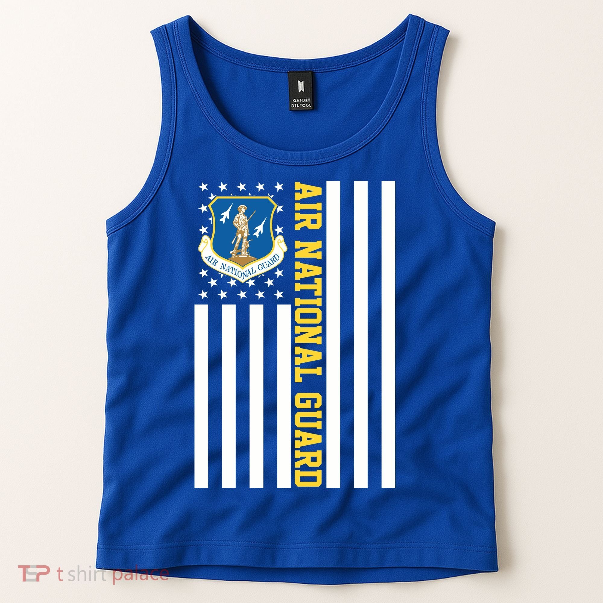 Air National Guard American Flag Gift Tank Top