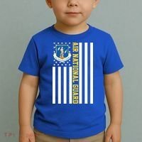 Air National Guard American Flag Gift Toddler T-Shirt thumb 2