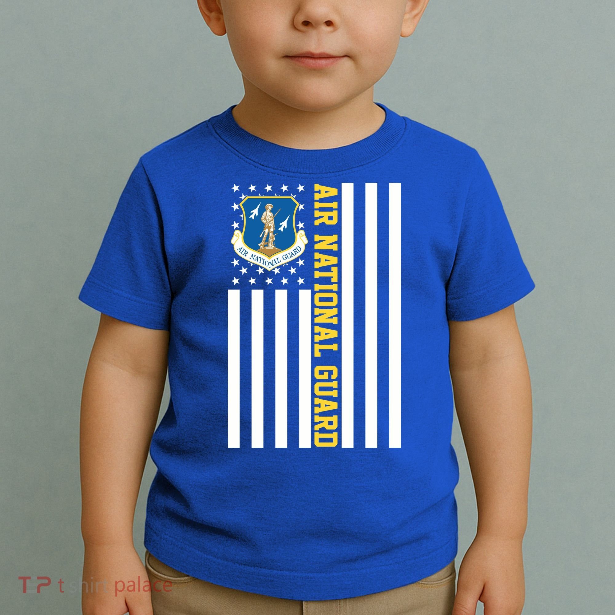 Air National Guard American Flag Gift Toddler T-Shirt