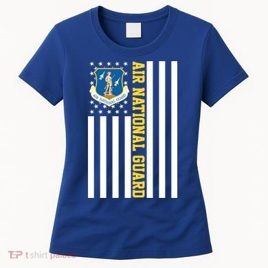 Air National Guard American Flag Gift Women's T-Shirt