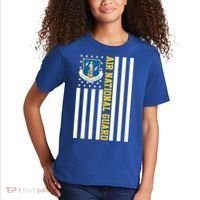 Air National Guard American Flag Gift Kids T-Shirt thumb 2