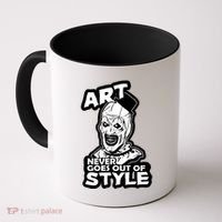 Art Never Goes Out Of Style Horror Clown Coffee Mug thumb 0
