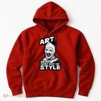 Art Never Goes Out Of Style Horror Clown Hoodie thumb 0