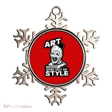 Art Never Goes Out Of Style Horror Clown Ornament