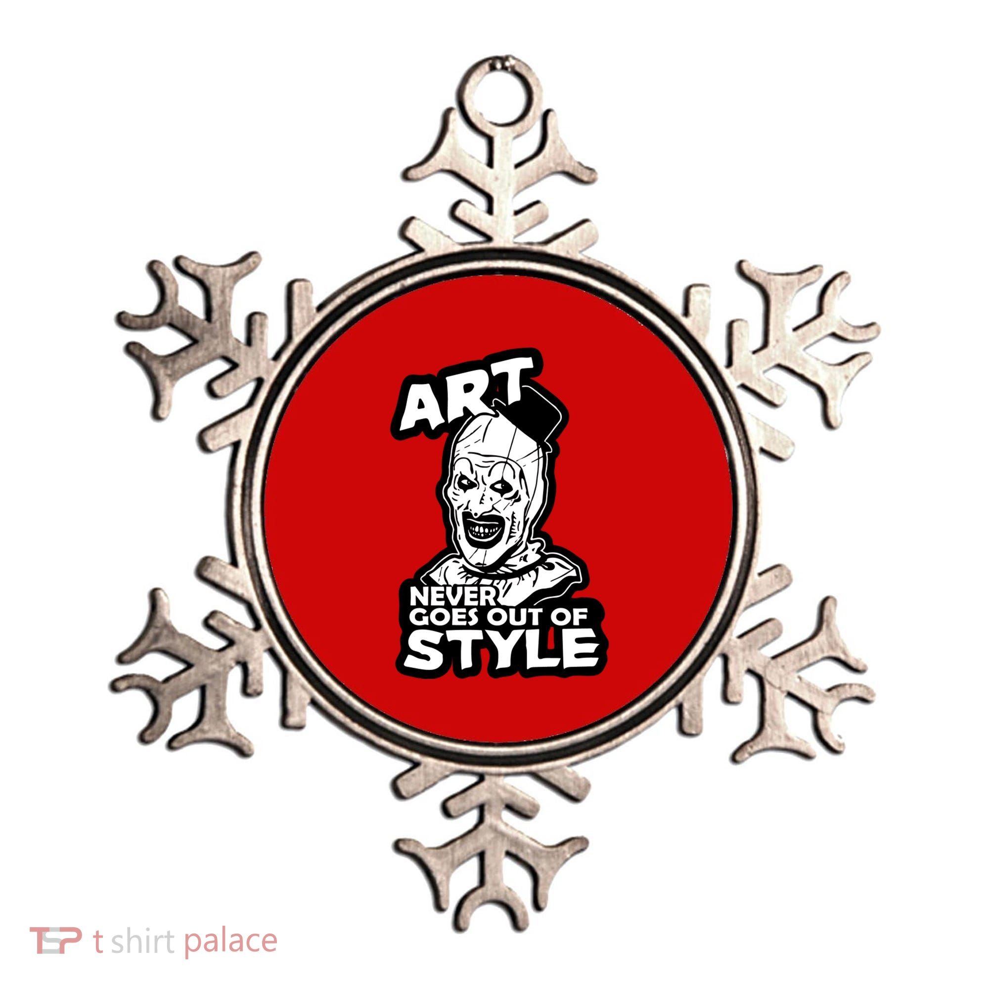 Art Never Goes Out Of Style Horror Clown Ornament