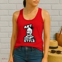 Art Never Goes Out Of Style Horror Clown Women's Tank Top thumb 2