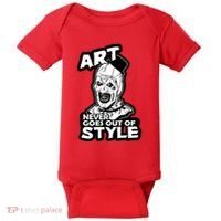 Art Never Goes Out Of Style Horror Clown Baby Bodysuit thumb 0