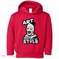 Art Never Goes Out Of Style Horror Clown Toddler Hoodie thumb 0