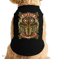America Needs God And Guns Doggie Tank thumb 0