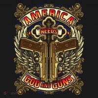 America Needs God And Guns Apron thumb 3