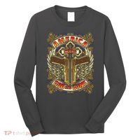 America Needs God And Guns Long Sleeve Shirt thumb 0