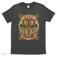 America Needs God And Guns T-Shirt thumb 0