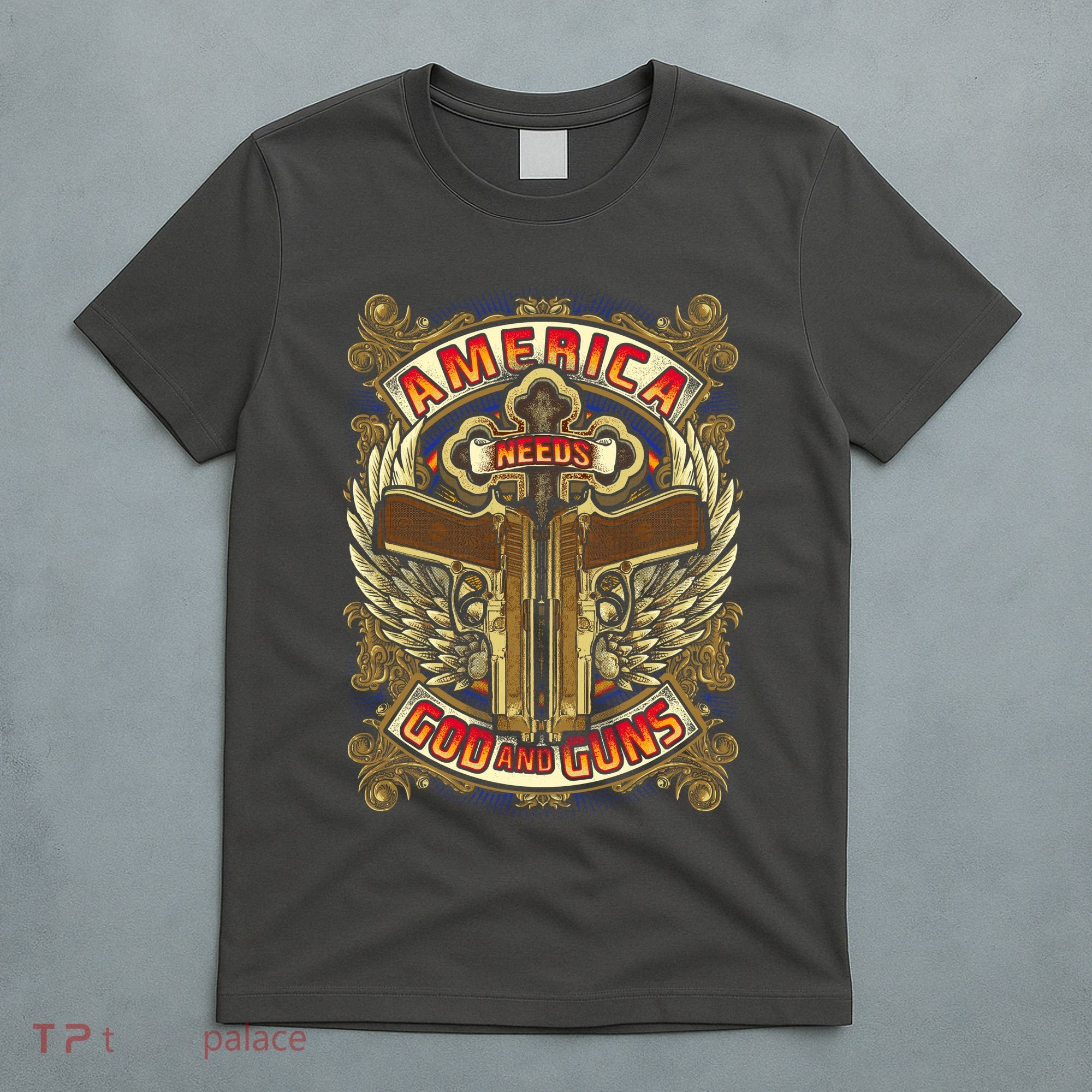 America Needs God And Guns T-Shirt