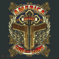 America Needs God And Guns Mousepad thumb 1