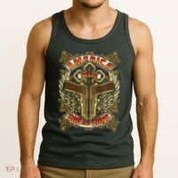 America Needs God And Guns Tank Top thumb 3