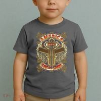 America Needs God And Guns Toddler T-Shirt thumb 2