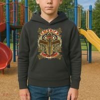 America Needs God And Guns Kids Hoodie thumb 2