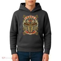 America Needs God And Guns Kids Hoodie thumb 4