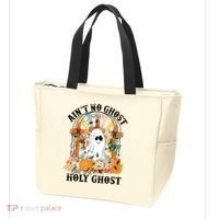 Aint No Ghost But The Holy Ghost Ghost Christian Halloween Tote Bag thumb 3