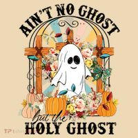 Aint No Ghost But The Holy Ghost Ghost Christian Halloween Tote Bag thumb 4