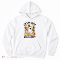 Aint No Ghost But The Holy Ghost Ghost Christian Halloween Hoodie thumb 0