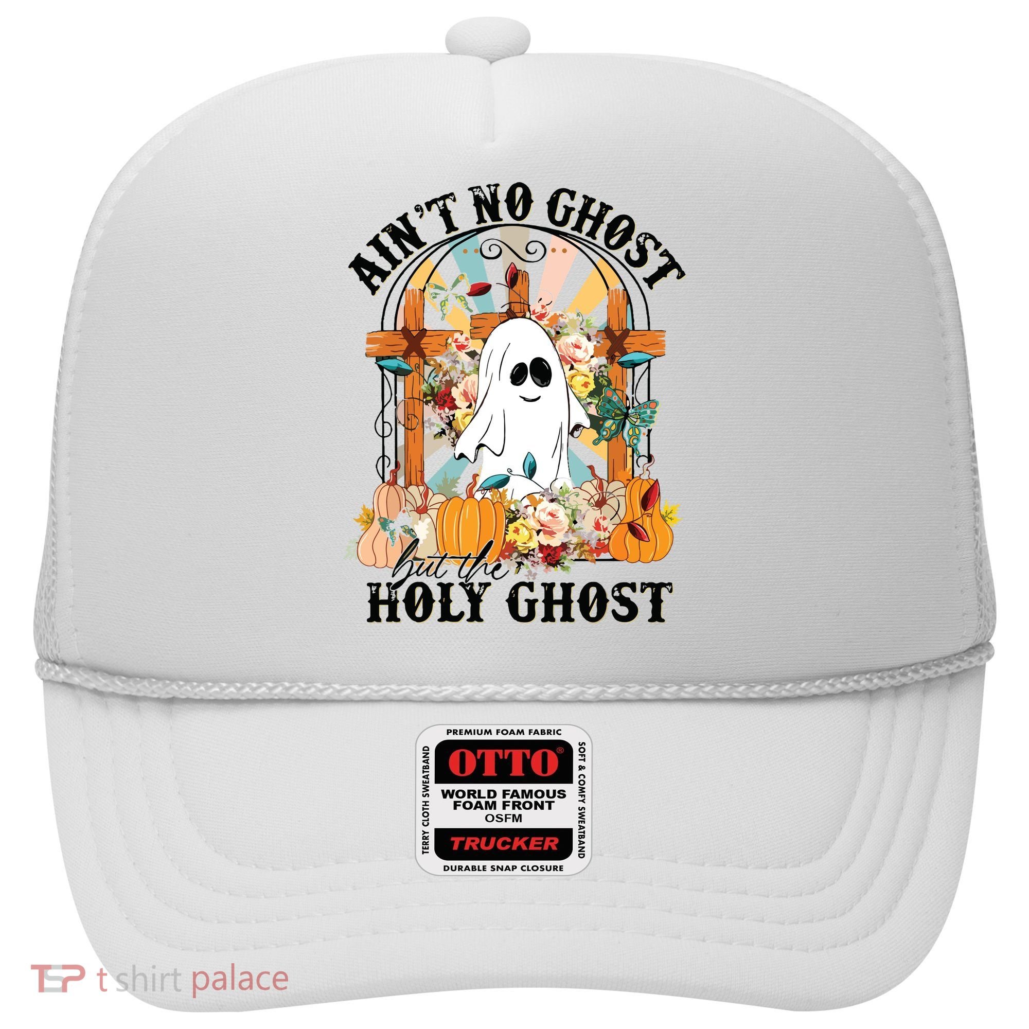 Aint No Ghost But The Holy Ghost Ghost Christian Halloween Hat