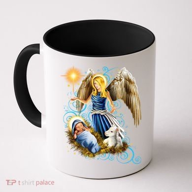 Angel With Baby Jesus Coffee Mug
