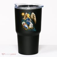 Angel With Baby Jesus Tumbler thumb 0