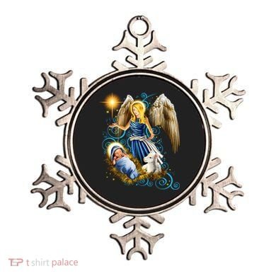 Angel With Baby Jesus Ornament