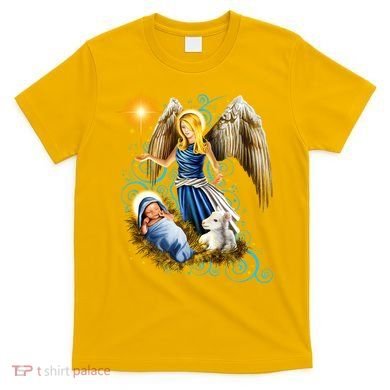 Angel With Baby Jesus T-Shirt